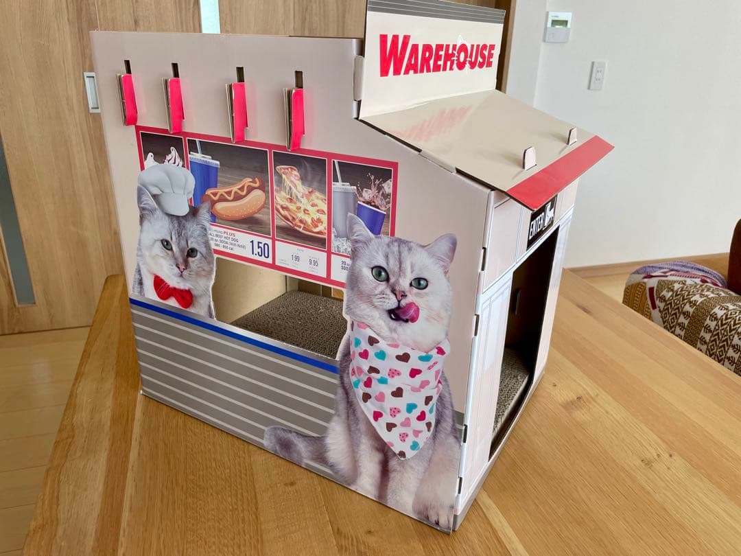 アメリカ コストコ WAREHOUSE キャットスクラッチャー