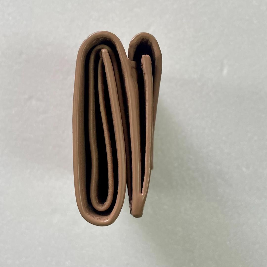 BALENCIAGA バレンシアガ　 三つ折り財布　ペーパーウォレット　ブラウン