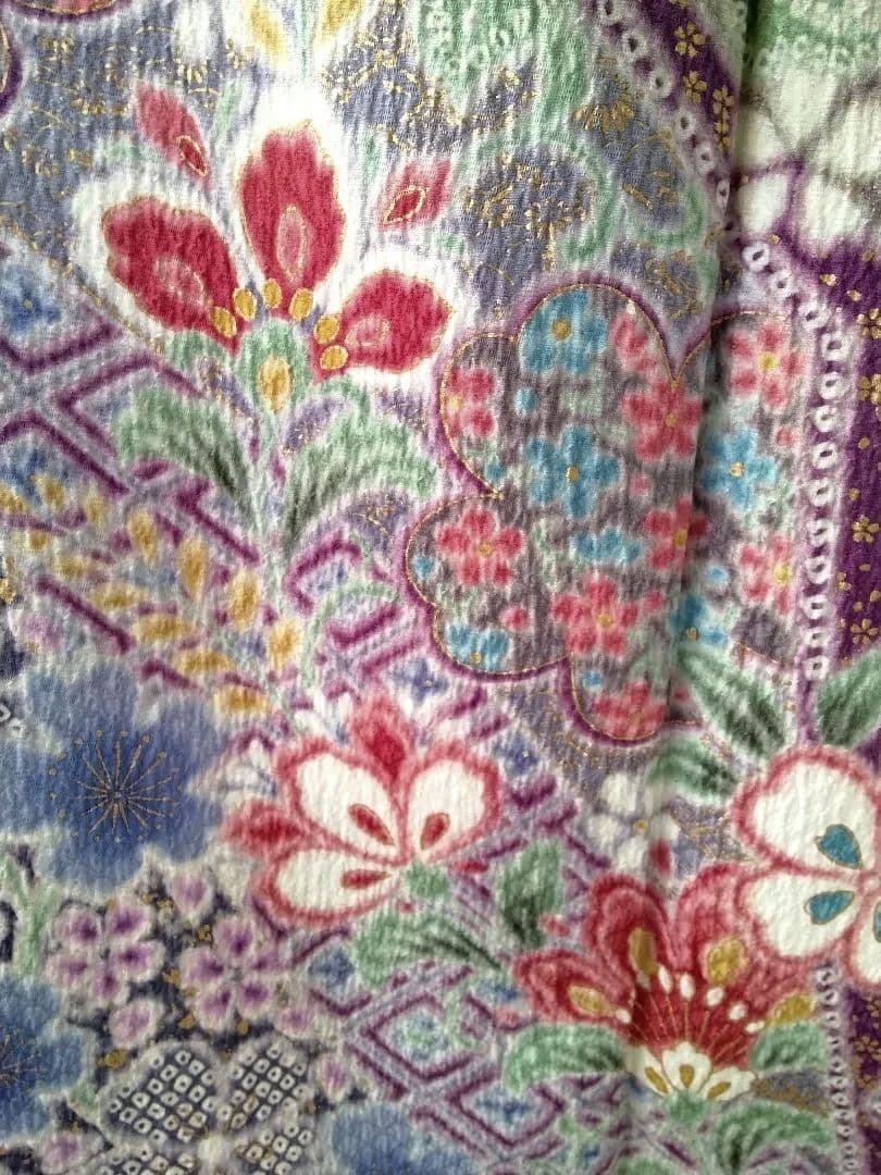 振袖フルセット、きもの友禅振袖、重ね衿、帯揚げ帯締め、西陣袋帯、襦袢、ガード加工