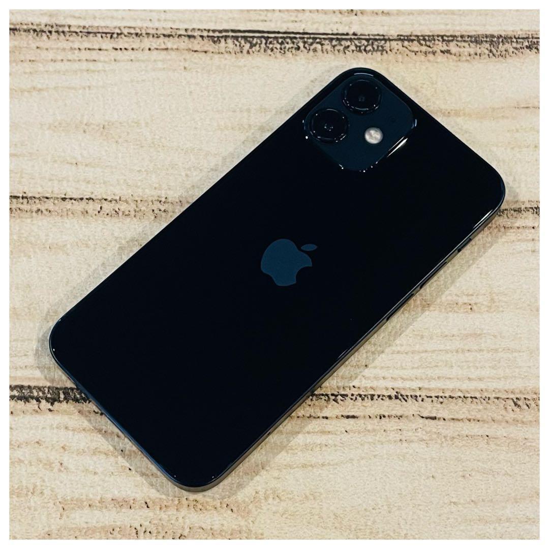 【豪華】iPhone12mini ブラック 128GB SIMフリー 100%