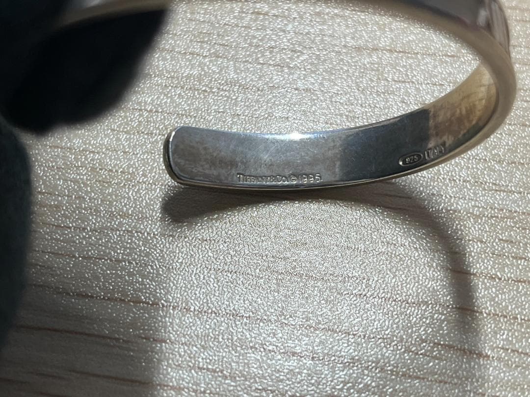ティファニー アトラス シルバーバングル ヴィンテージ 約14.5㎝ 中古品