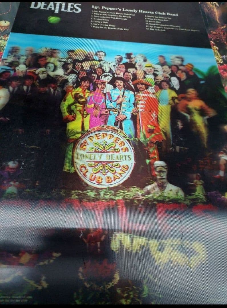 ビートルズサージェントペパーノーカットポスター