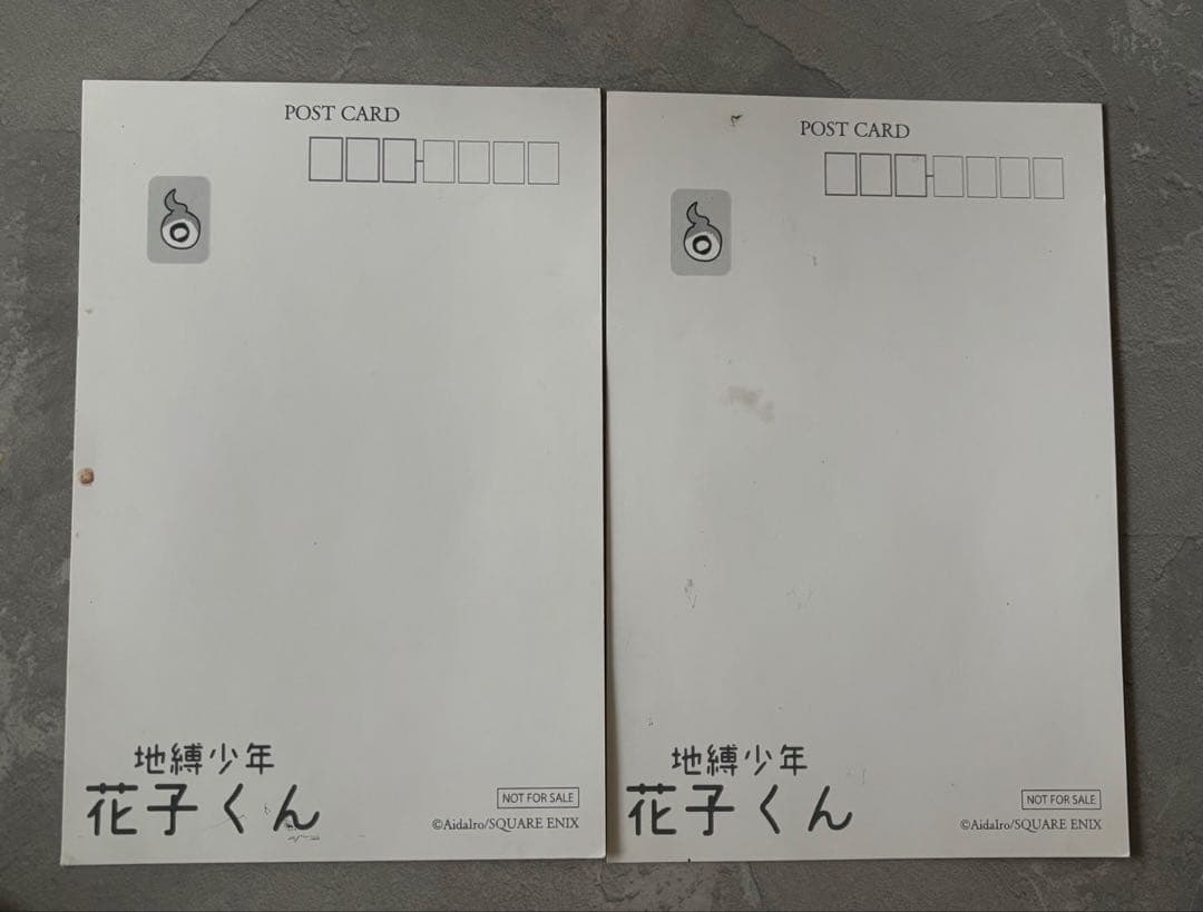 地縛少年花子くん　マルイ　金魚　缶バッジ　ポストカード