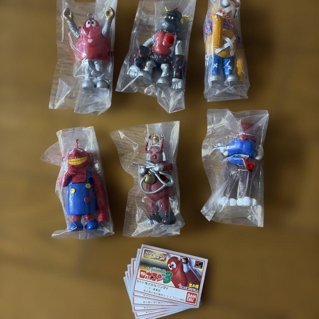 激レア★台紙付き！がんばれロボコンI〜5 全フルコンプ　フィギュア
