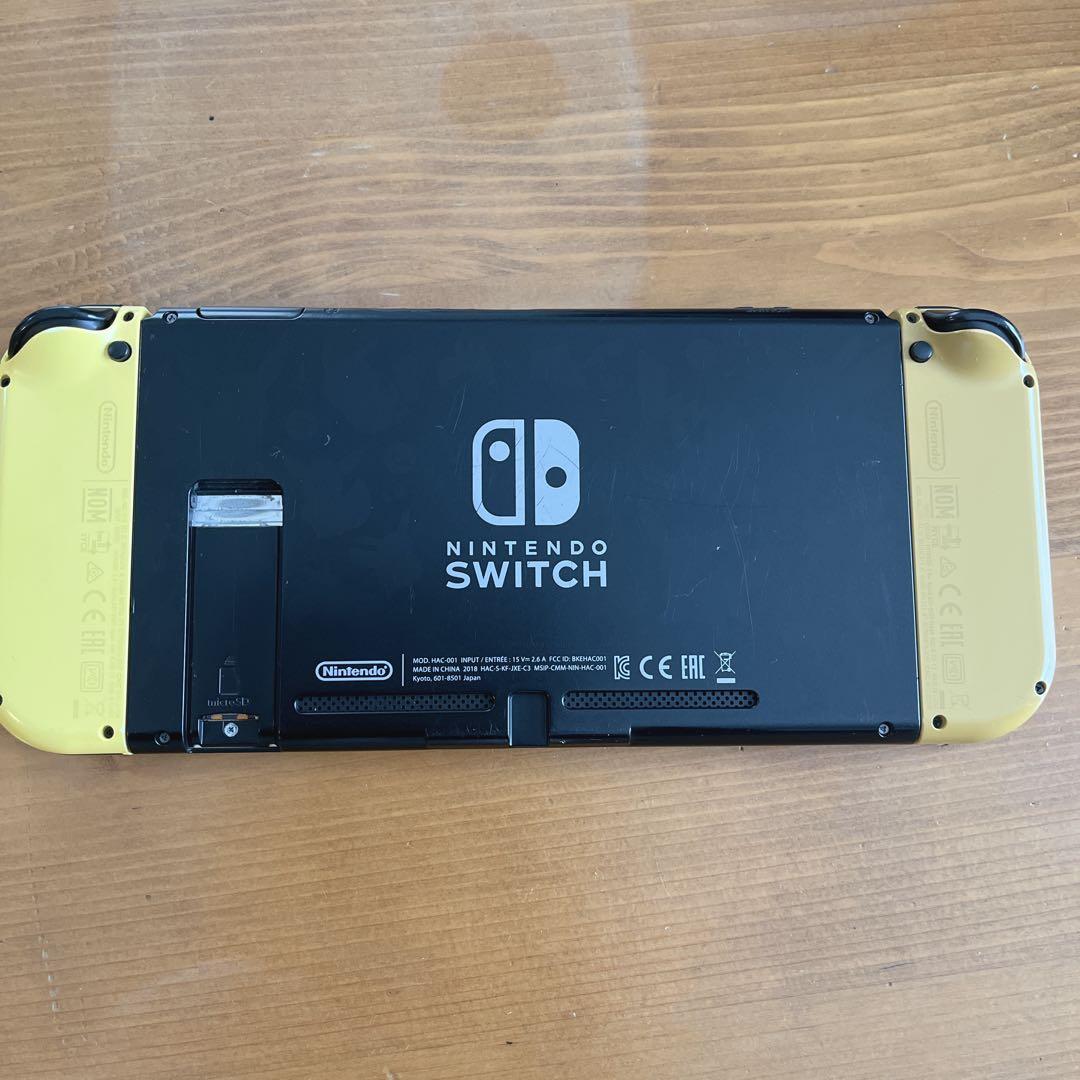 Nintendo Switch イエロー/ブラック 本体　ジャンク品