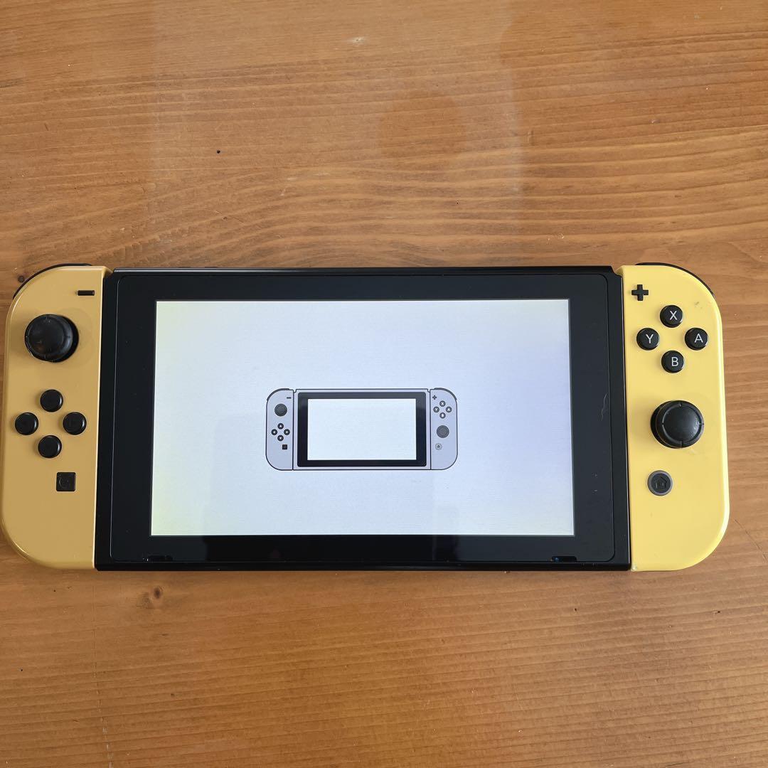 Nintendo Switch イエロー/ブラック 本体　ジャンク品