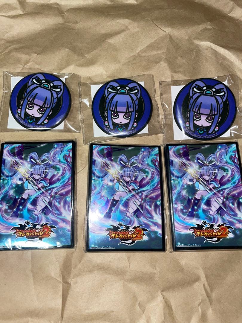 ほ*か様 オレカバトル2くじ 1章 マヨリ カードスリーブ　缶バッジ　セット　各