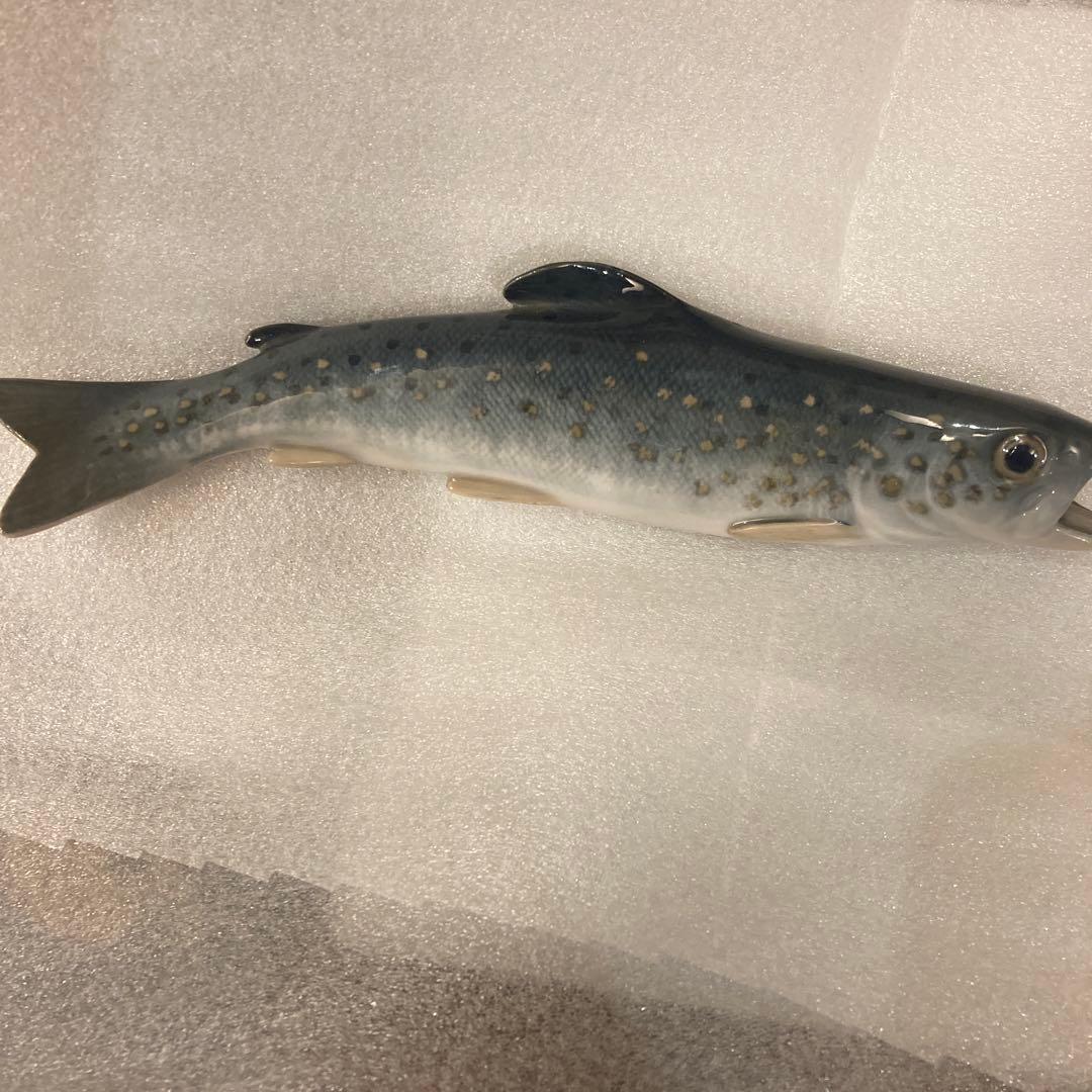 ロイヤルコペンハーゲン フィギュリン　フィッシュ　サカナ　アンティーク　陶器