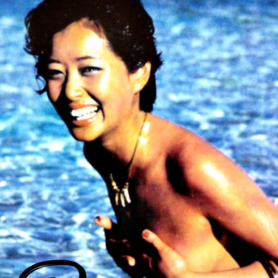 セール中…夏目雅子直筆サイン入り写真…