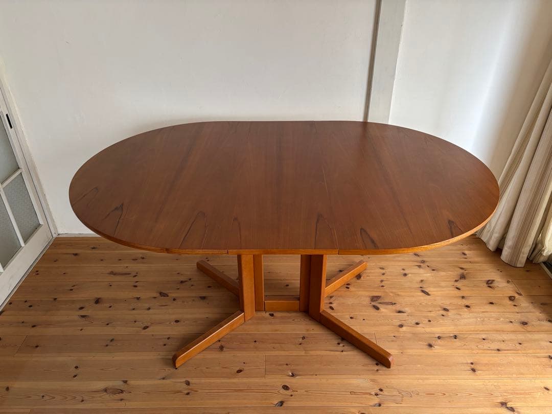 北欧ヴィンテージ　デンマーク　チーク　バタフライテーブル