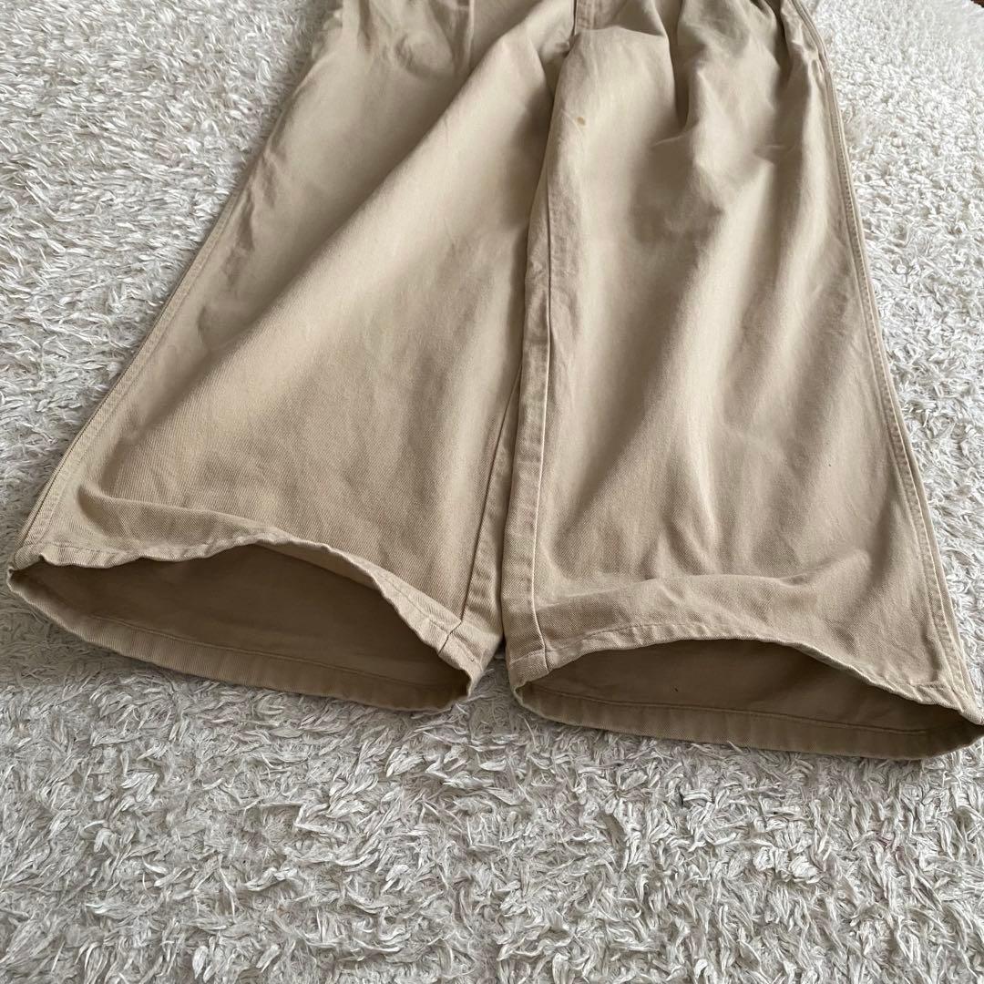 80s/美品/W40 ポロラルフローレン USA製 初期タグ チノパン 2タック