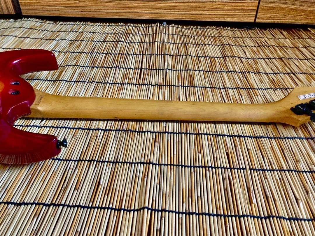 ☆値下決断☆杢目が綺麗な美品　Aria ProⅡ をモディファイして新機能満載