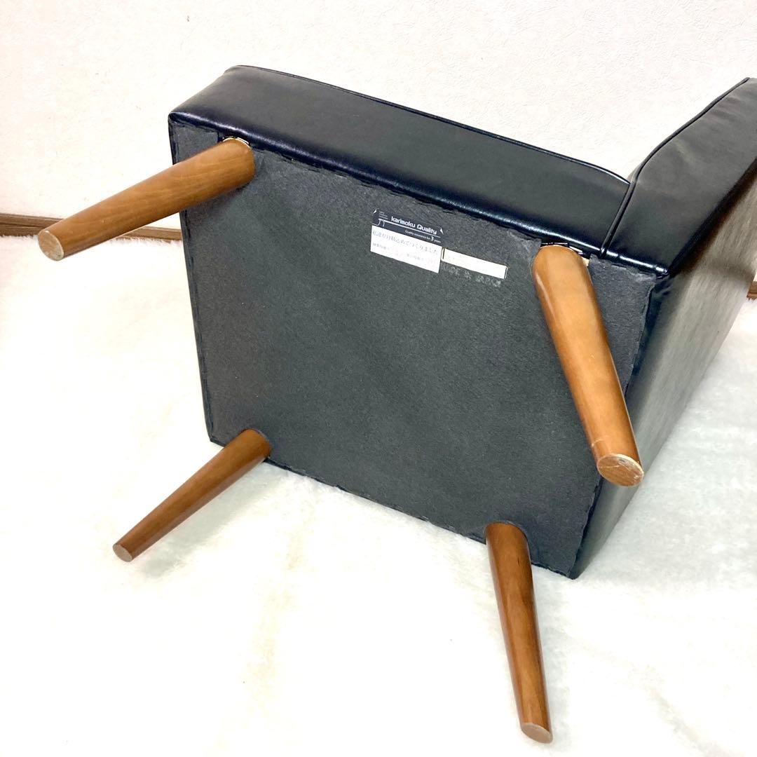 カリモク 60 カフェチェア 1人掛け ソファ レザー　karimoku60