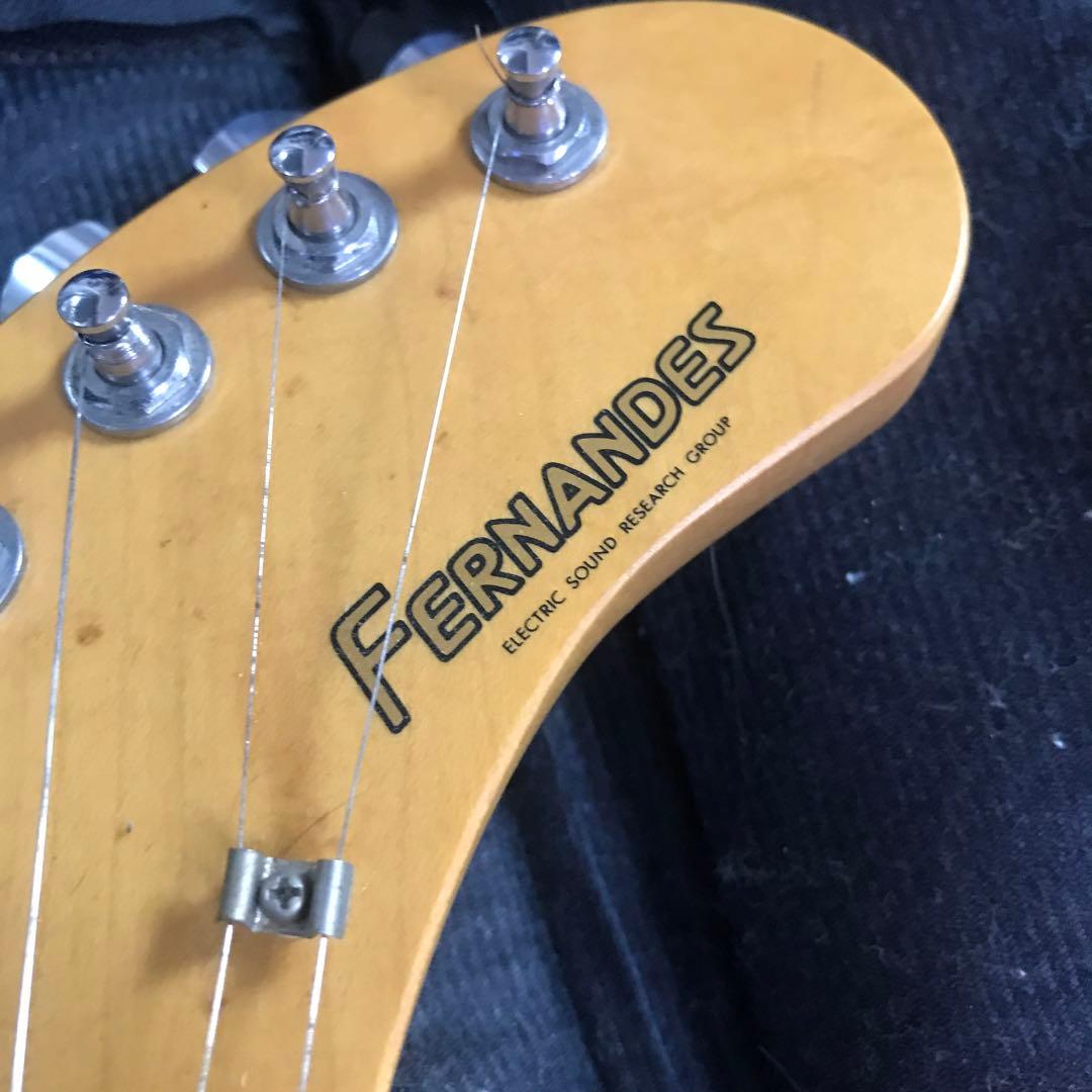 Fernades ZO-3 スケルトン イエロー ディストーション