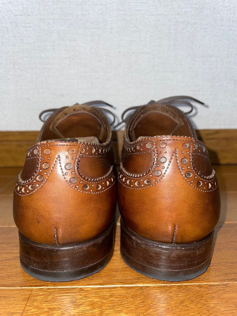 【美品】エドワードグリーン 金枠旧ロゴ ガドガン 5.5E 202ラスト