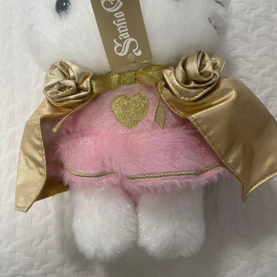 サンリオギャラリー オープン記念 キティ ぬいぐるみ ティアラ 紙タグ付き
