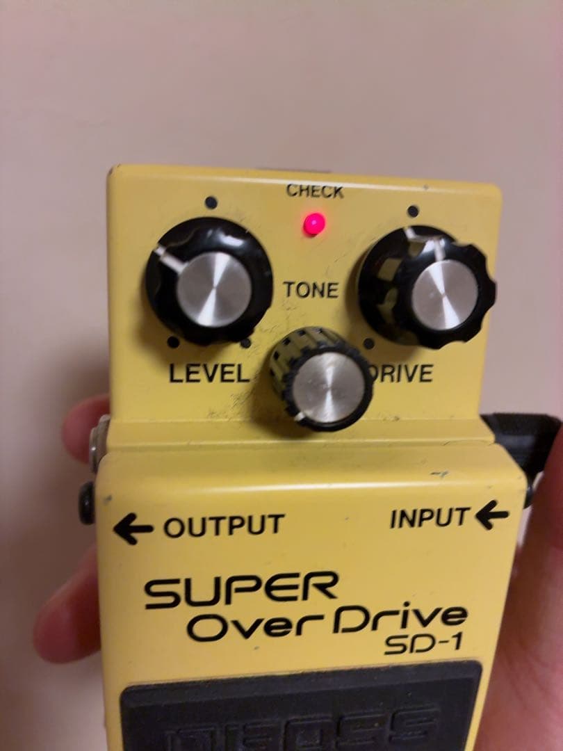 BOSS SD-1 Super Over Drive ￼ 未使用に近い美品￼￼