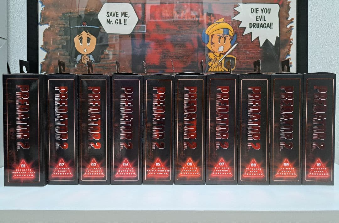 新品未開封 ネカ NECA プレデター2 アルティメット 全10種 フルコンプ