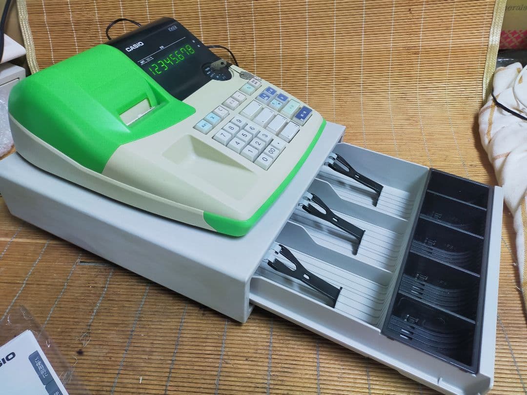 カシオレジスター　106ER　簡単便利特殊　送料込　832011