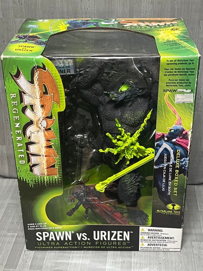 SPAWN VS. URIZEN アクションフィギュア REGENERATED