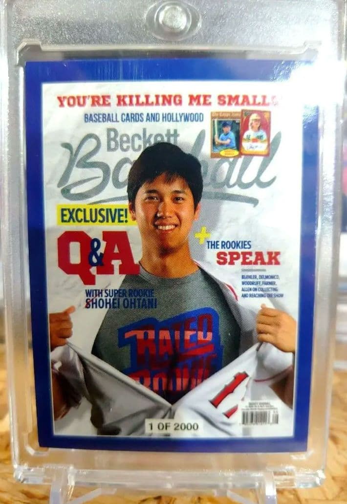 【激レア】大谷翔平 Beckett Promo Card 1 Of 2000