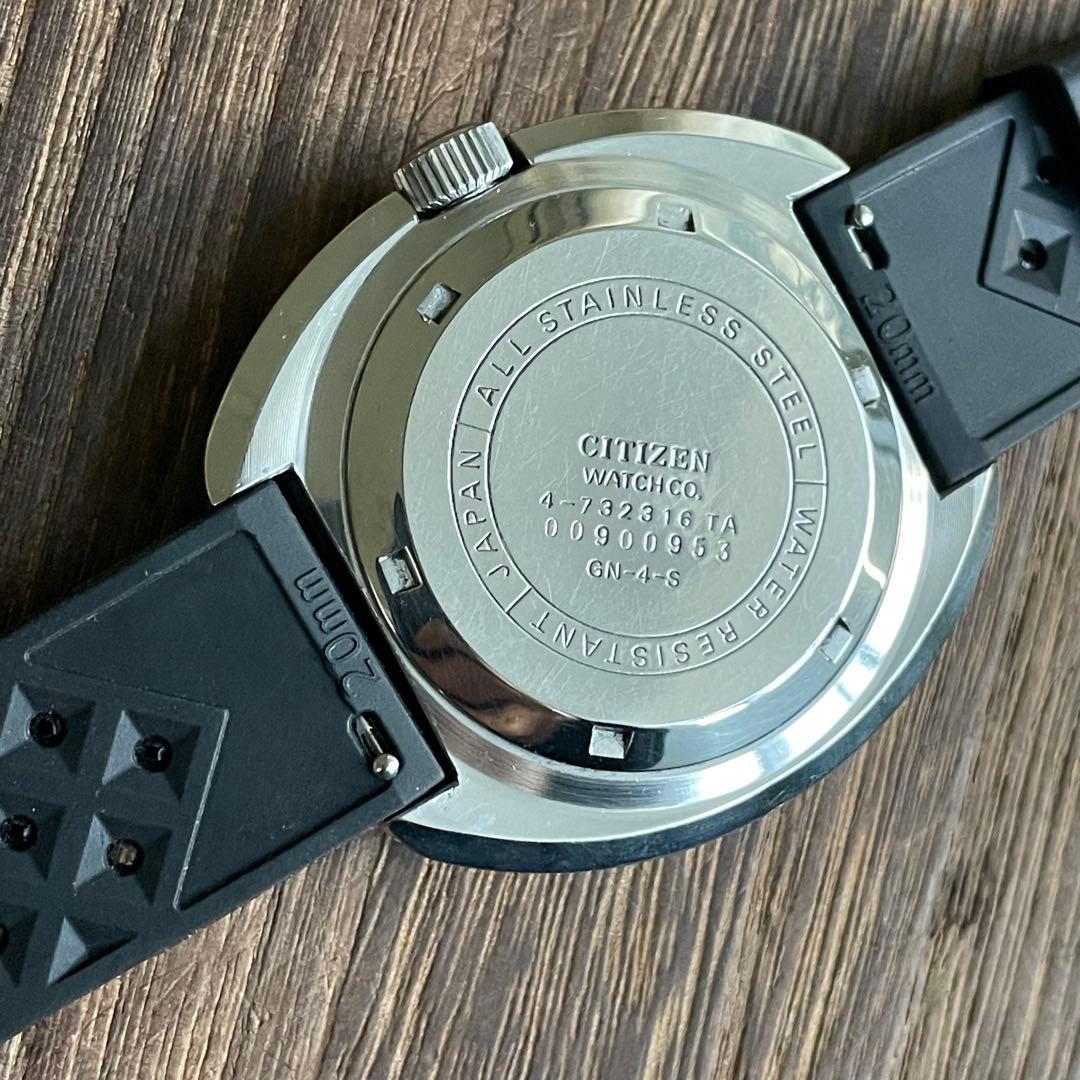 電池交換済　希少　シチズン　クリストロン ダイバー