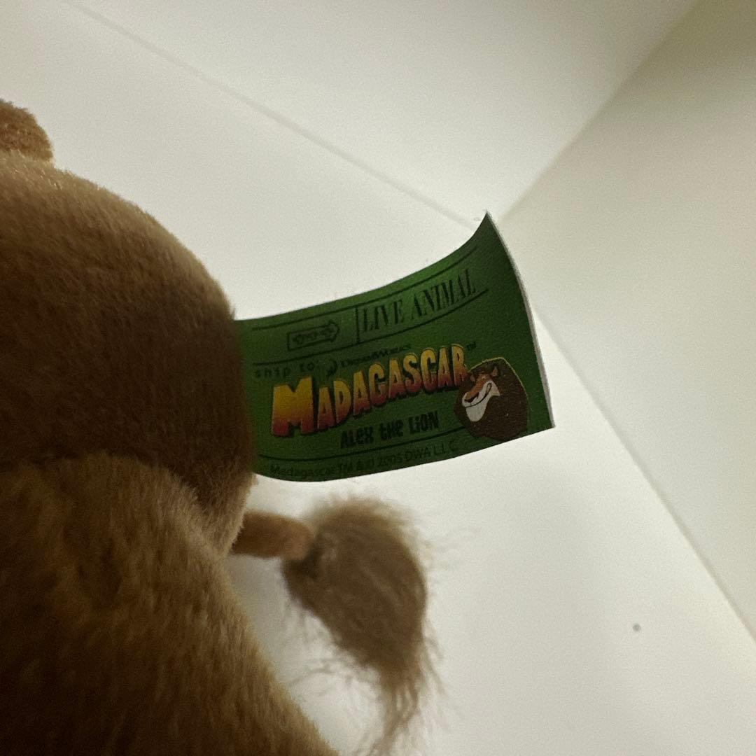 ✨激レア✨　MADAGASCAR マダガスカル　アレックス　ぬいぐるみ　ライオン