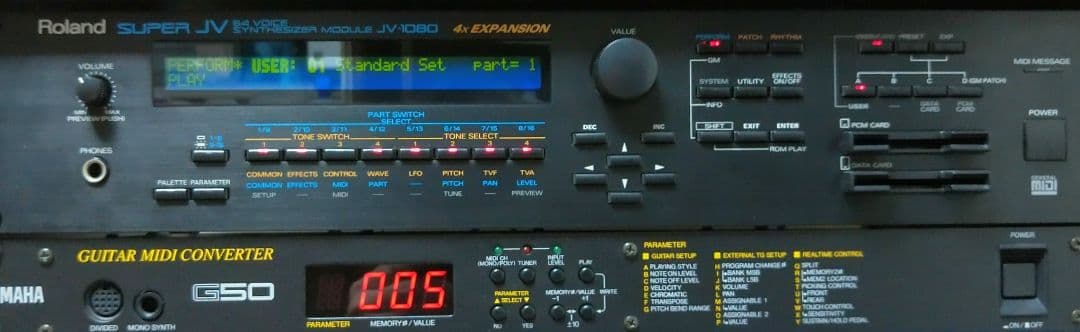 ミディ「JV1080 & G50 」