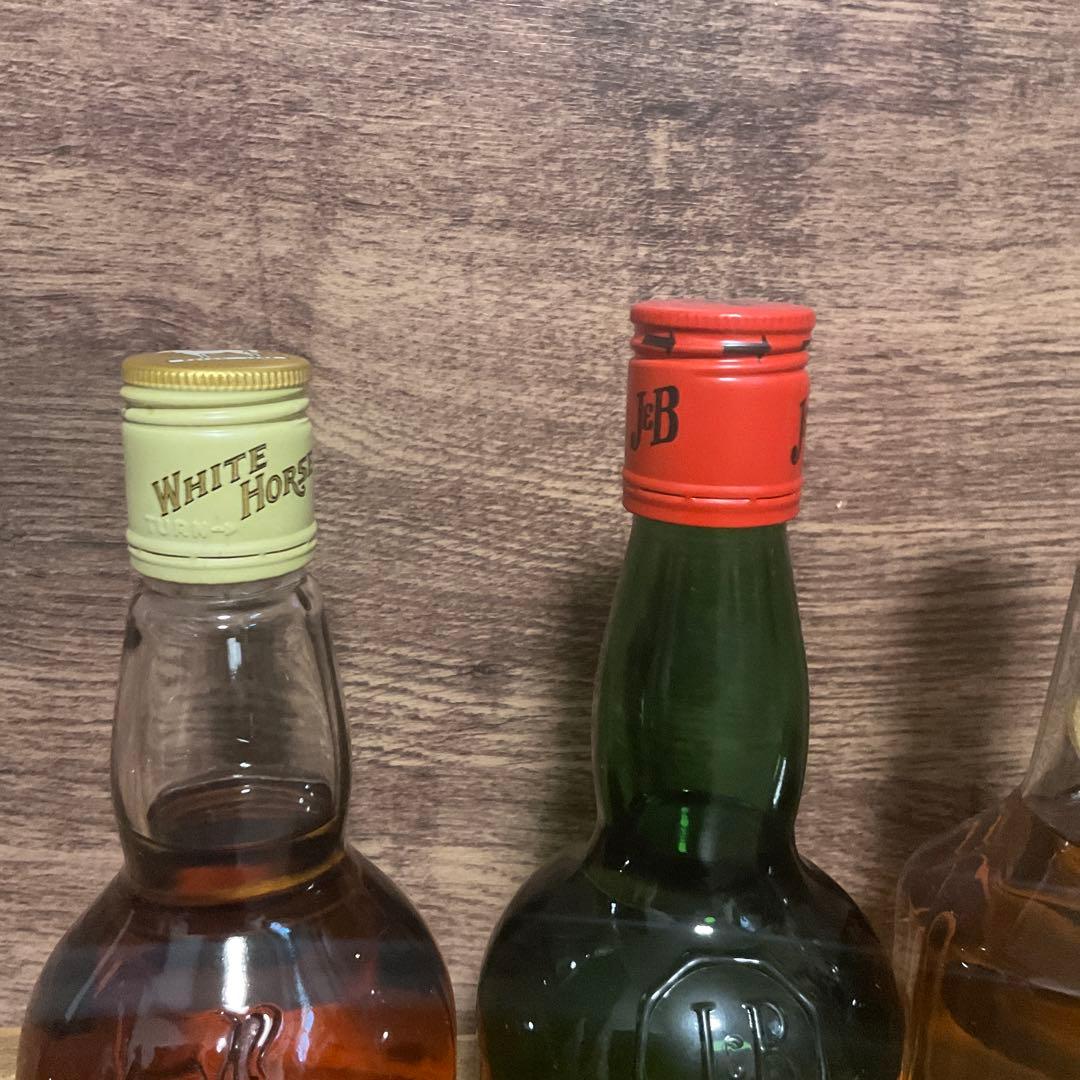 ウィスキーオールドボトル4本　ホワイトホースJ＆B HAIG ティーチャーズ