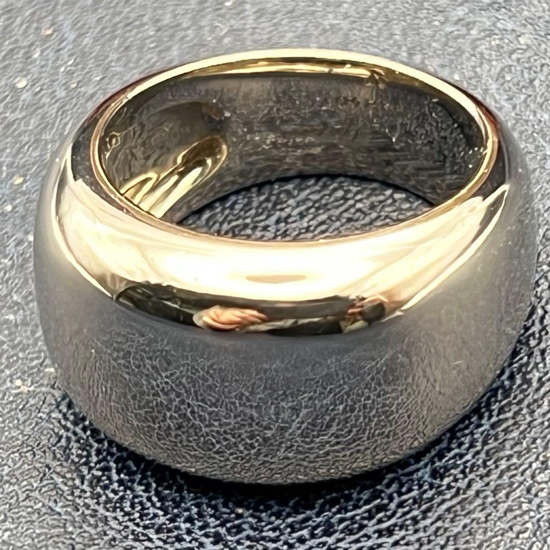 Cartier ヌーベルバーグ57サイズ（17号）K18WG ヘビーリング希少