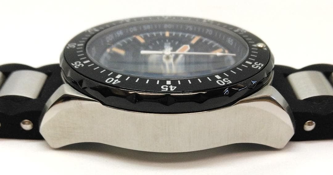 シーレーン 腕時計 クロノグラフ メンズ クォーツ 中古超美品！(07115)