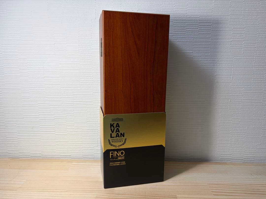 【新品未開栓】KAVALAN FINO ウイスキー 700ml 木箱入り⑥