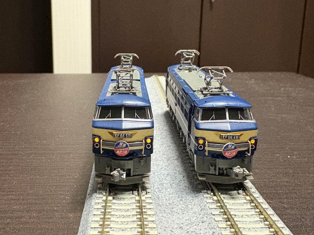 TOMIX EF66×2機＋「彗星」「あかつき」セット(TNカプラー換装済み)