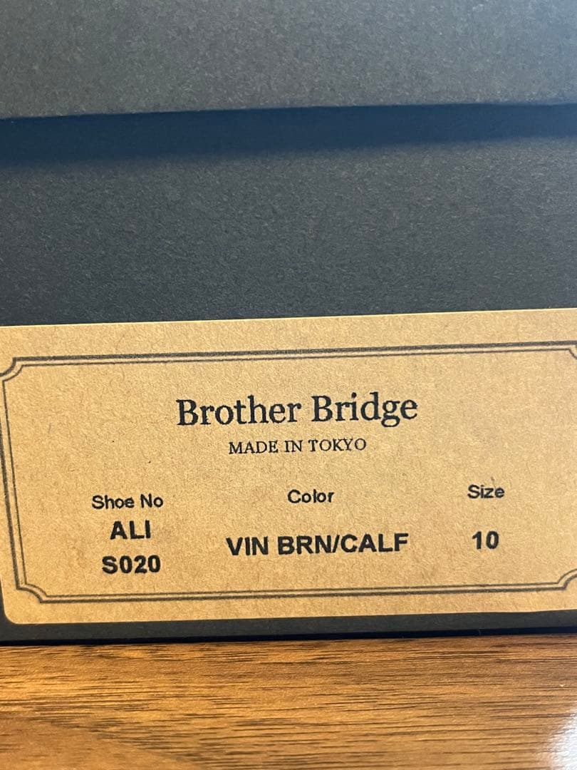 靴 Brother Bridge Ali Vintage Calf Brown