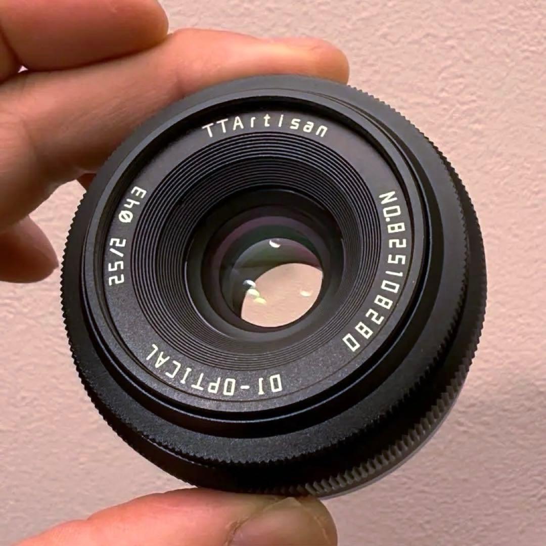 TTArtisan 25mm f2 単焦点レンズ