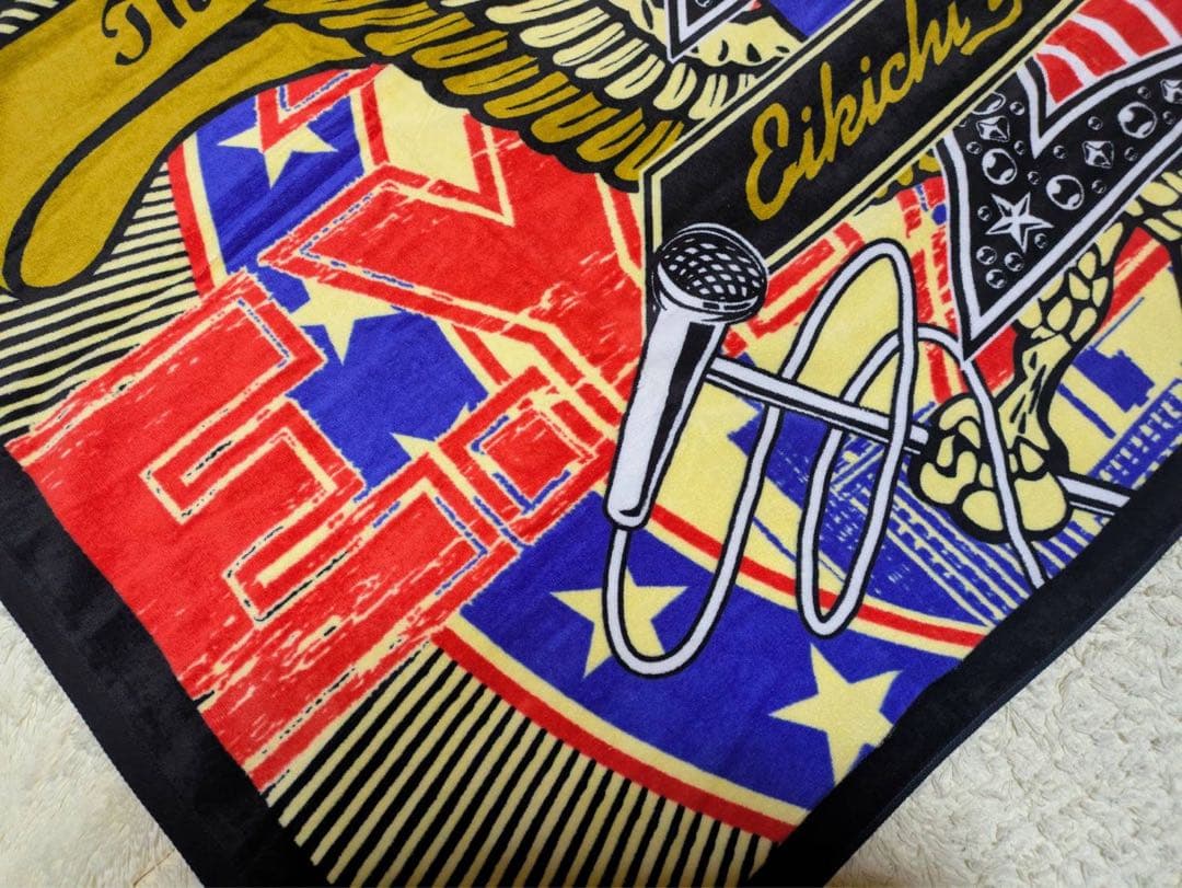 矢沢永吉SBTスペシャルビーチタオル　Eikichi Yazawa ロックタオル