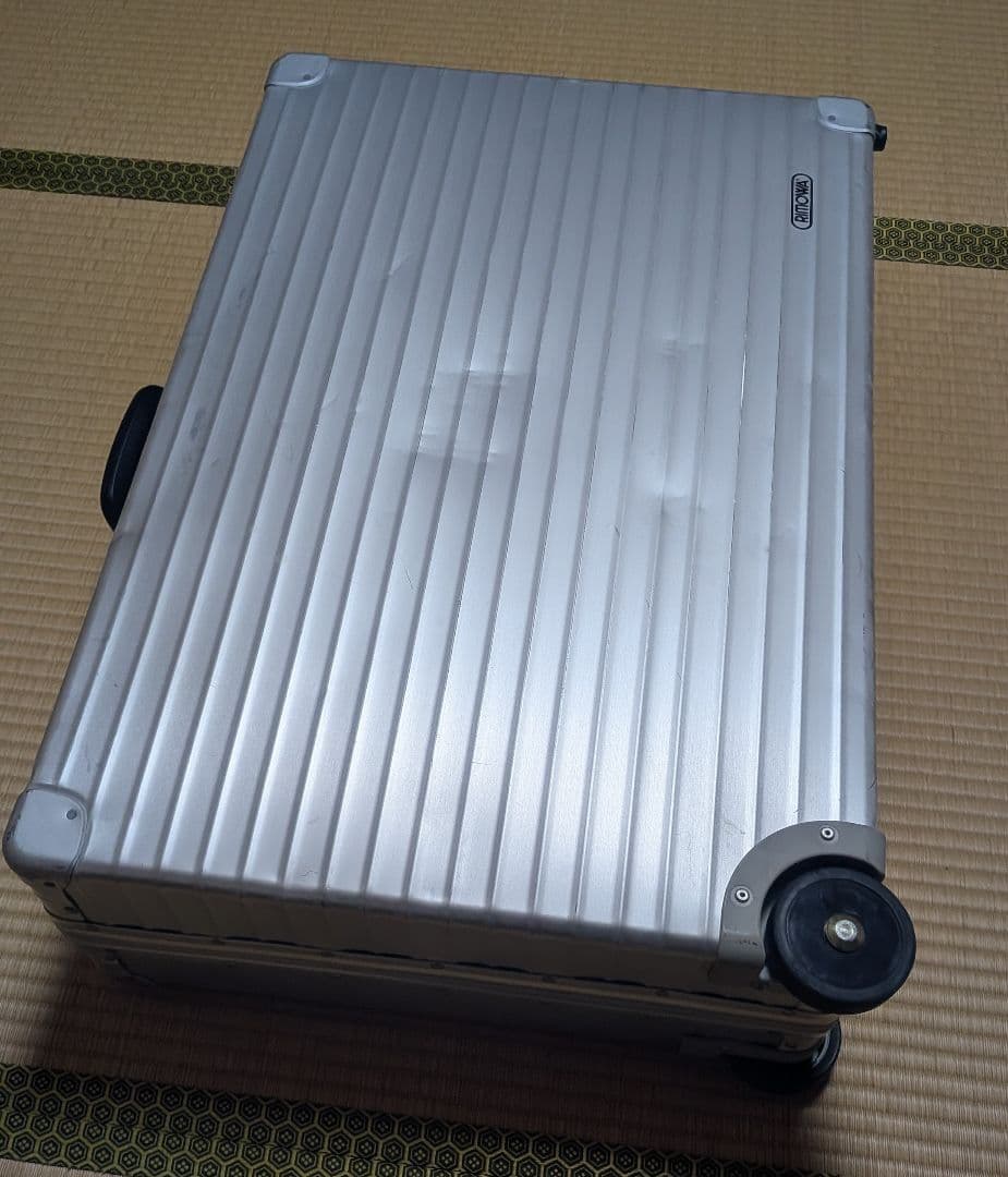美品！RIMOWA アルミ製 キャリートランク 2輪 変形プルタブハンドルタイプ