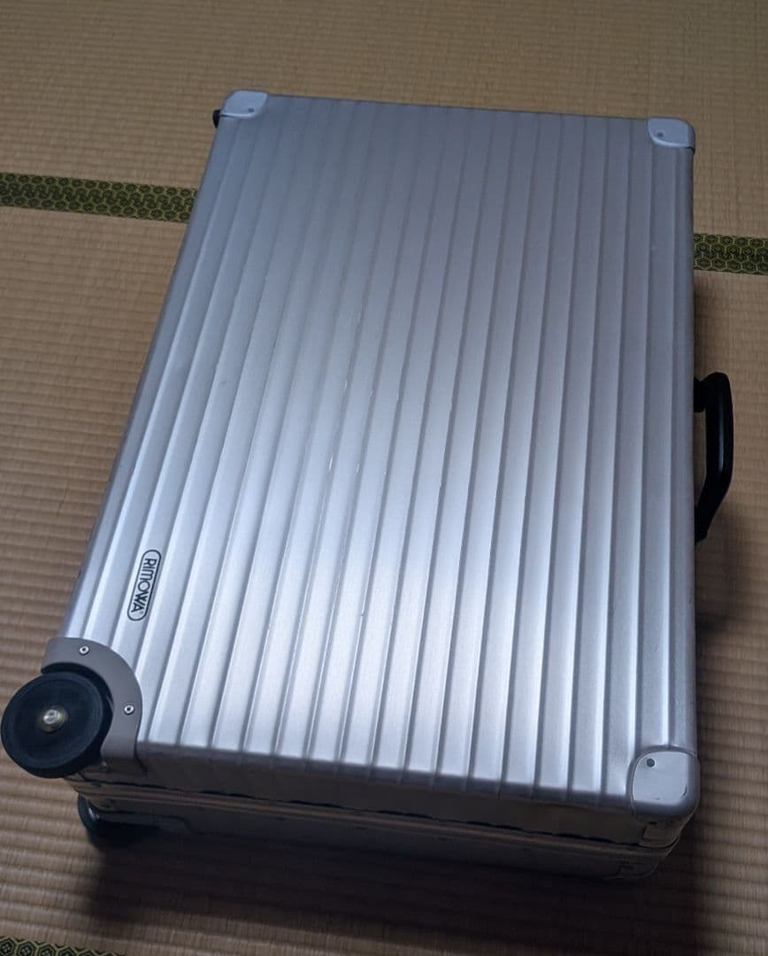 美品！RIMOWA アルミ製 キャリートランク 2輪 変形プルタブハンドルタイプ