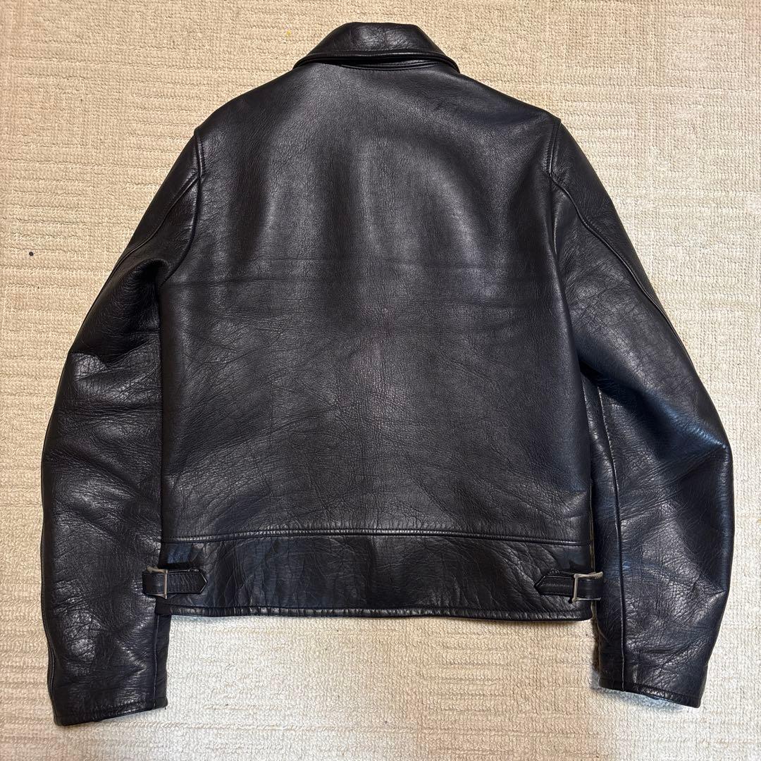 Rags McGREGOR ホースレザー　シングルライダースジャケット