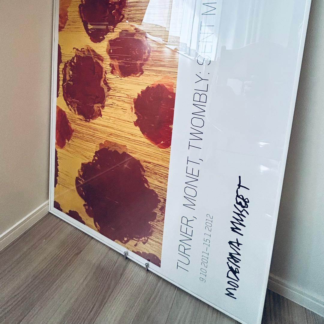 新品正規品 Cy Twombly, Untitled レアポスター額装セット