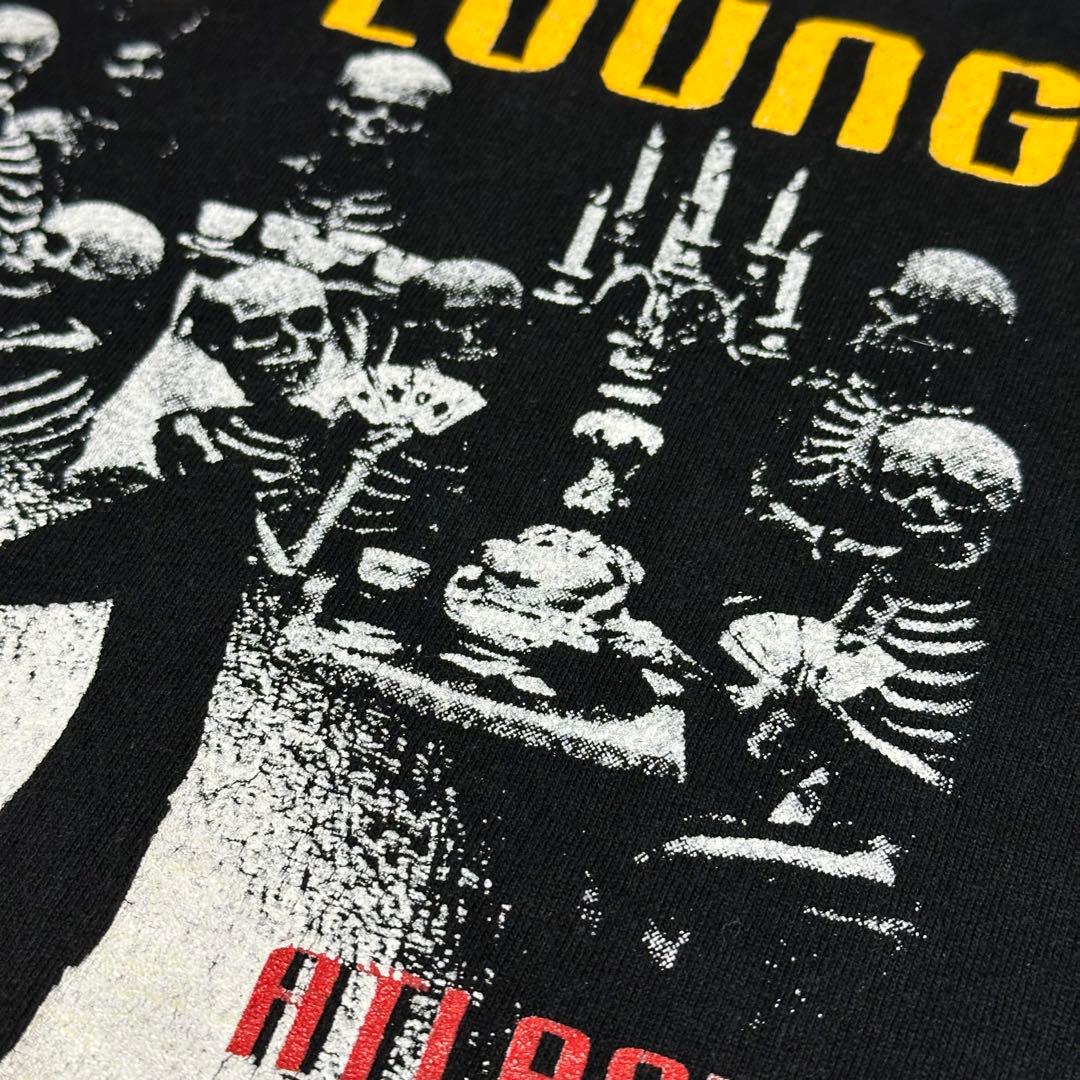 ローリングストーンズ XL スパイクタン ブラック スカル 94