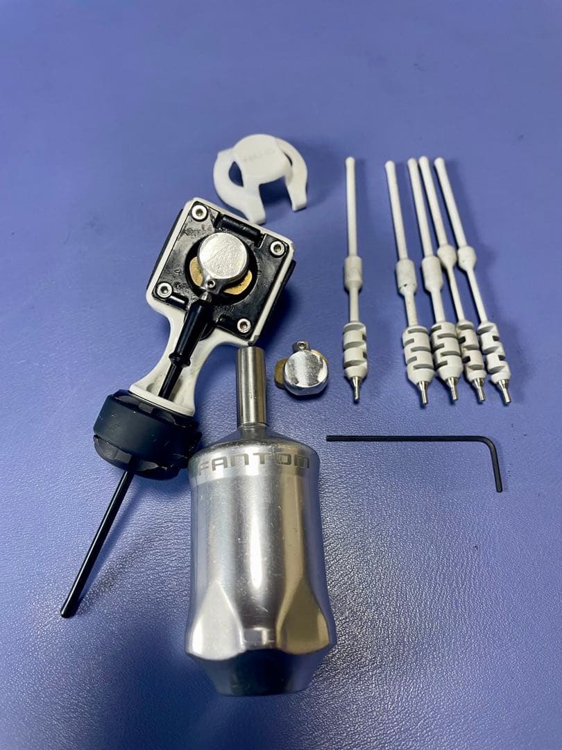 インクジェクタ フライトナノエリート&bishop grip タトゥーマシン