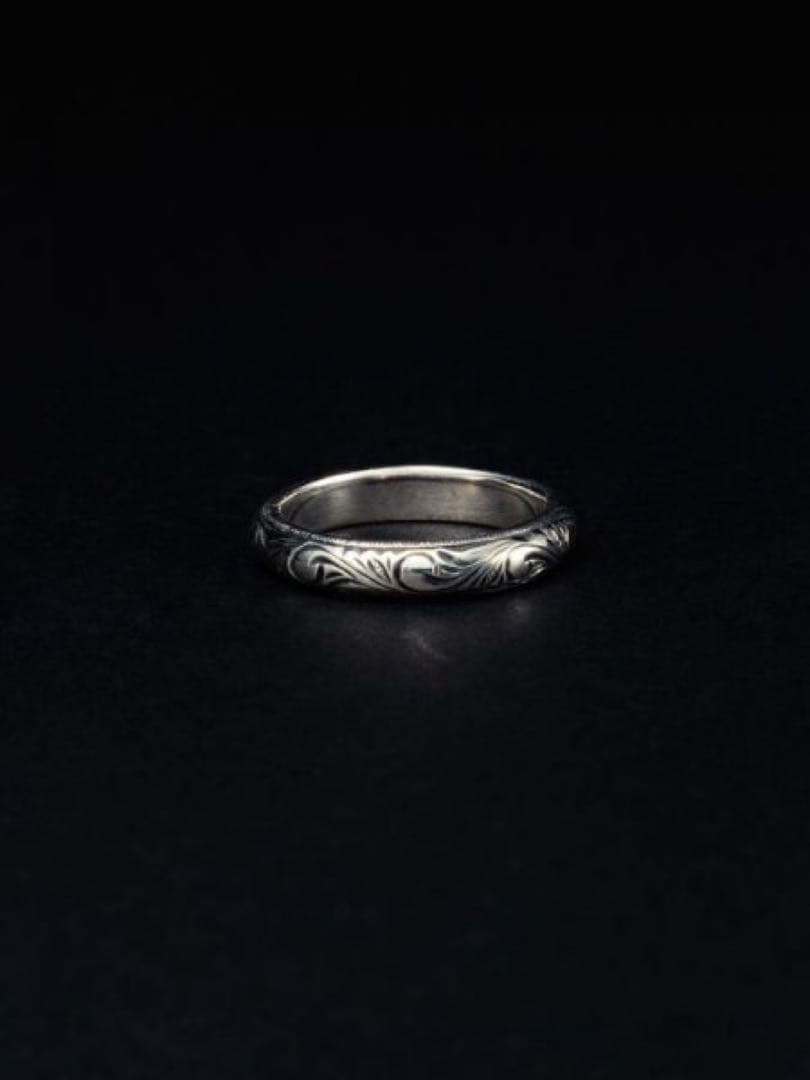 アクセサリー ANTIDOTE BUYERS CLUB Engraved Round Ring