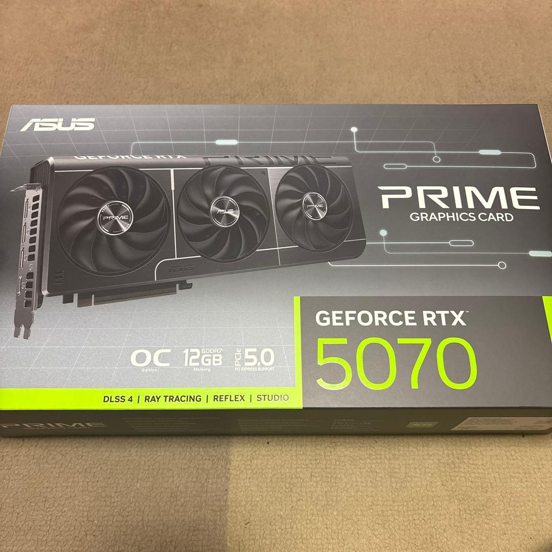 グラフィックボード・グラボ・ビデオカード ASUS PRIME-RTX5070-12G OC