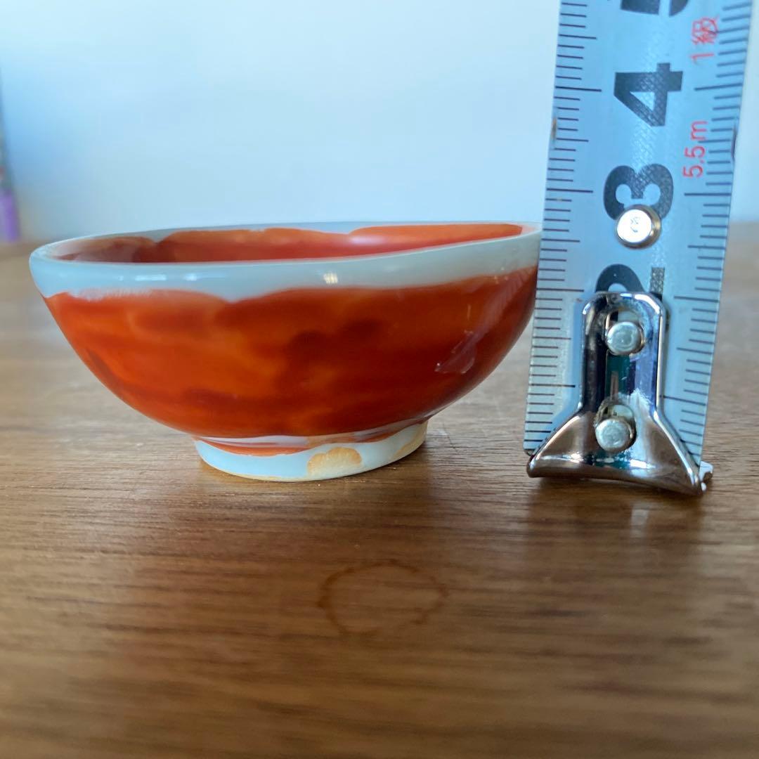 九谷焼　須田菁華　色絵花玉文徳利　椿酒盃2個