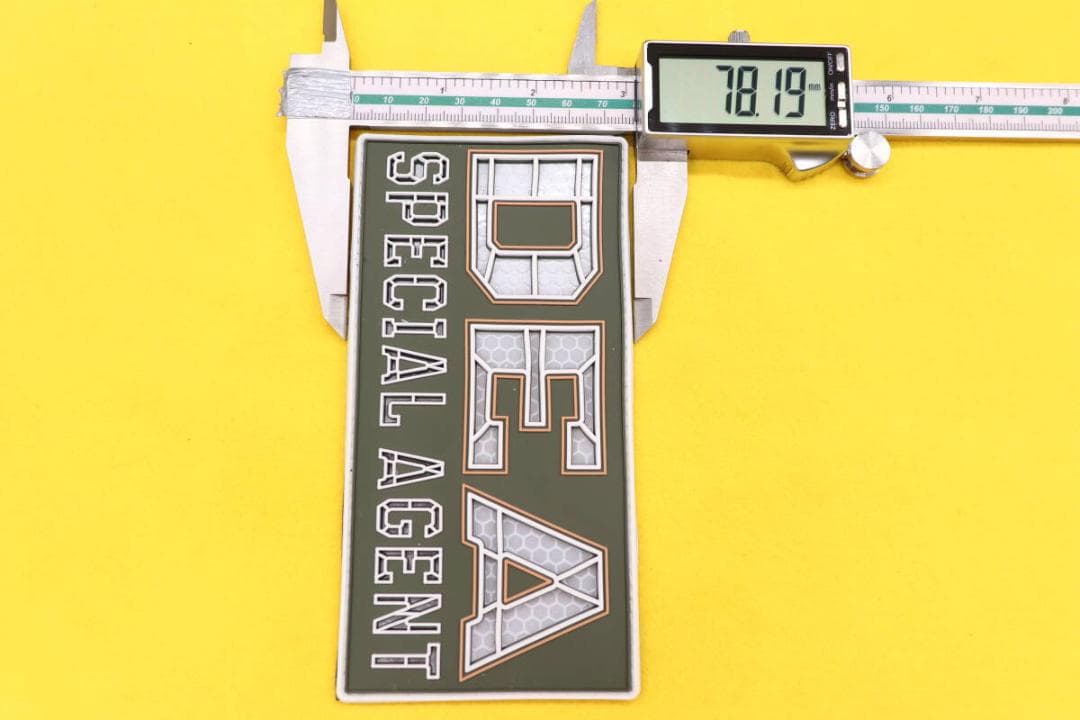 PA18新品153x78mm DEA ハニカム PVC パッチ ベルクロ 反射