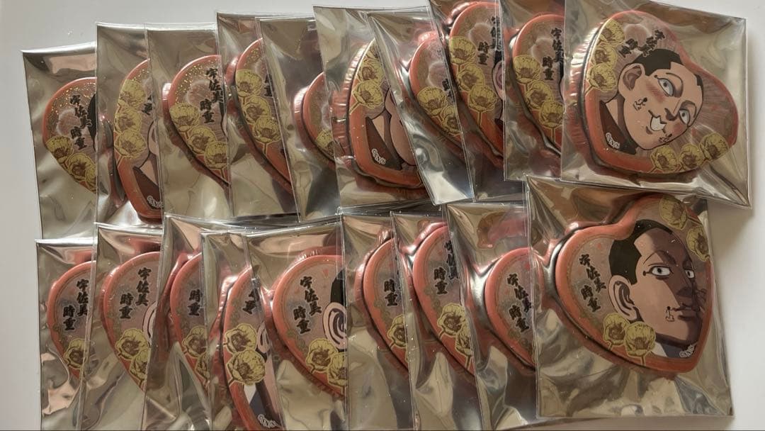 ゴールデンカムイ　愛です缶バッジ 宇佐美