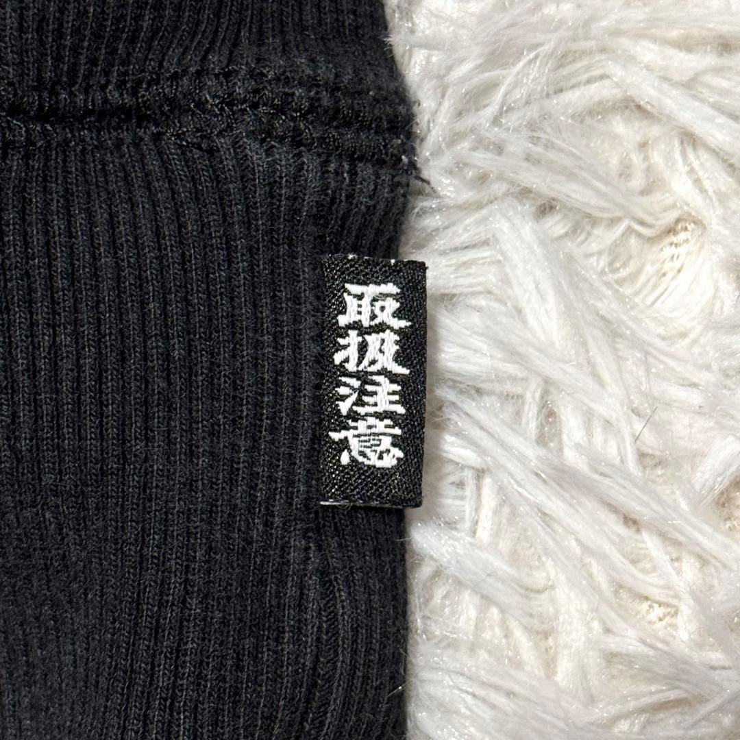 ブラックアイパッチ パーカー ビッグプリント センターOGロゴ Lサイズ