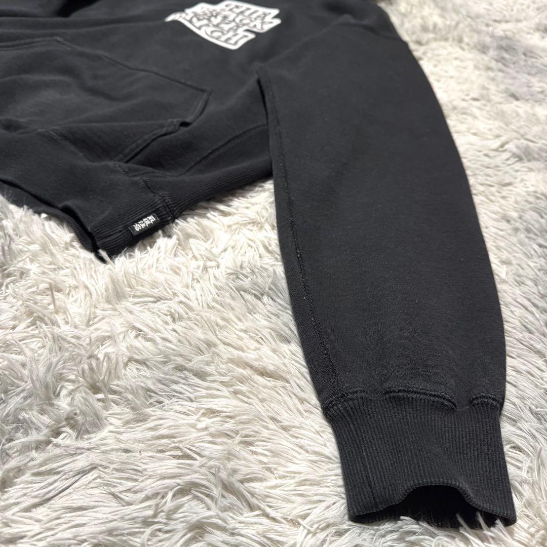 ブラックアイパッチ パーカー ビッグプリント センターOGロゴ Lサイズ