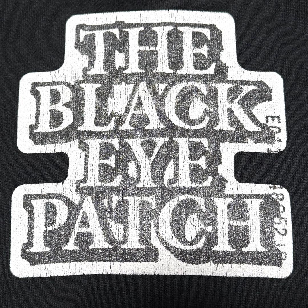 ブラックアイパッチ パーカー ビッグプリント センターOGロゴ Lサイズ